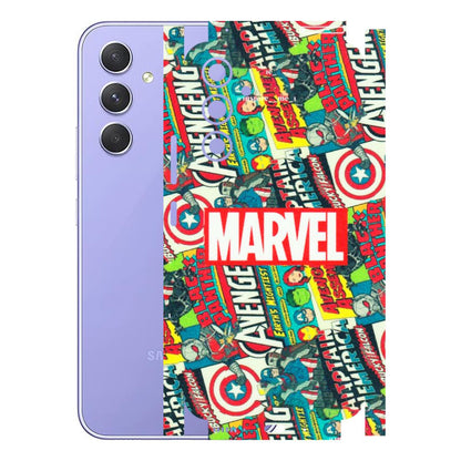 Samsung A/S Series Phone Skins (All Models) - Marvel Comic Lover - Matte Finish (M-30) Samsung Galaxy A54 (5G)