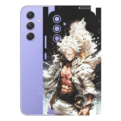 Samsung A/S Series Phone Skins (All Models) - Anime Angry Classy Character - Matte Finish (M-34) Samsung Galaxy A54 (5G)