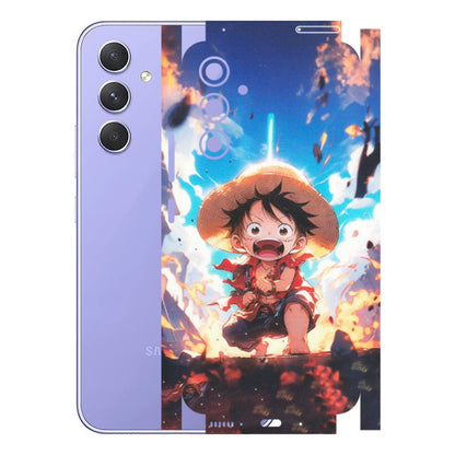 Samsung A/S Series Phone Skins (All Models) - Toon One Piece Cute Character - Matte Finish (M-35) Samsung Galaxy A54 (5G)