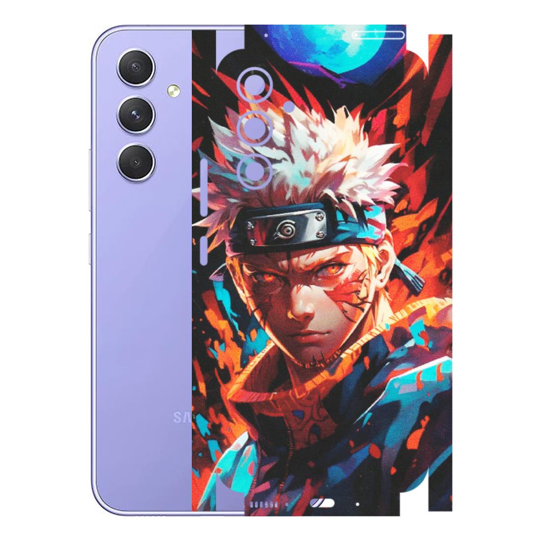 Samsung A/S Series Phone Skins (All Models) - Anime Ferocious Character - Matte Finish (M-44) Samsung Galaxy A54 (5G)