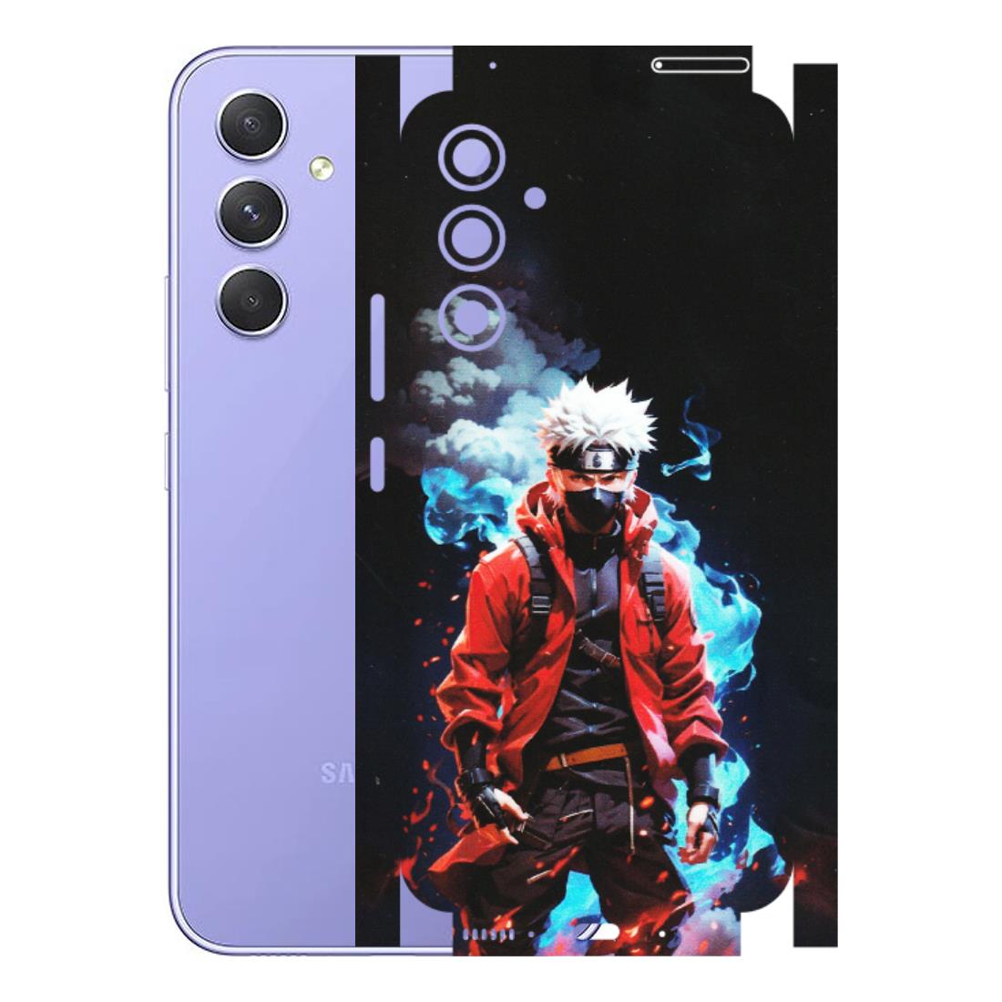 Samsung A/S Series Phone Skins (All Models) - Kakashi Hatake Naruto - Matte Finish (M-60) Samsung Galaxy A54 (5G)