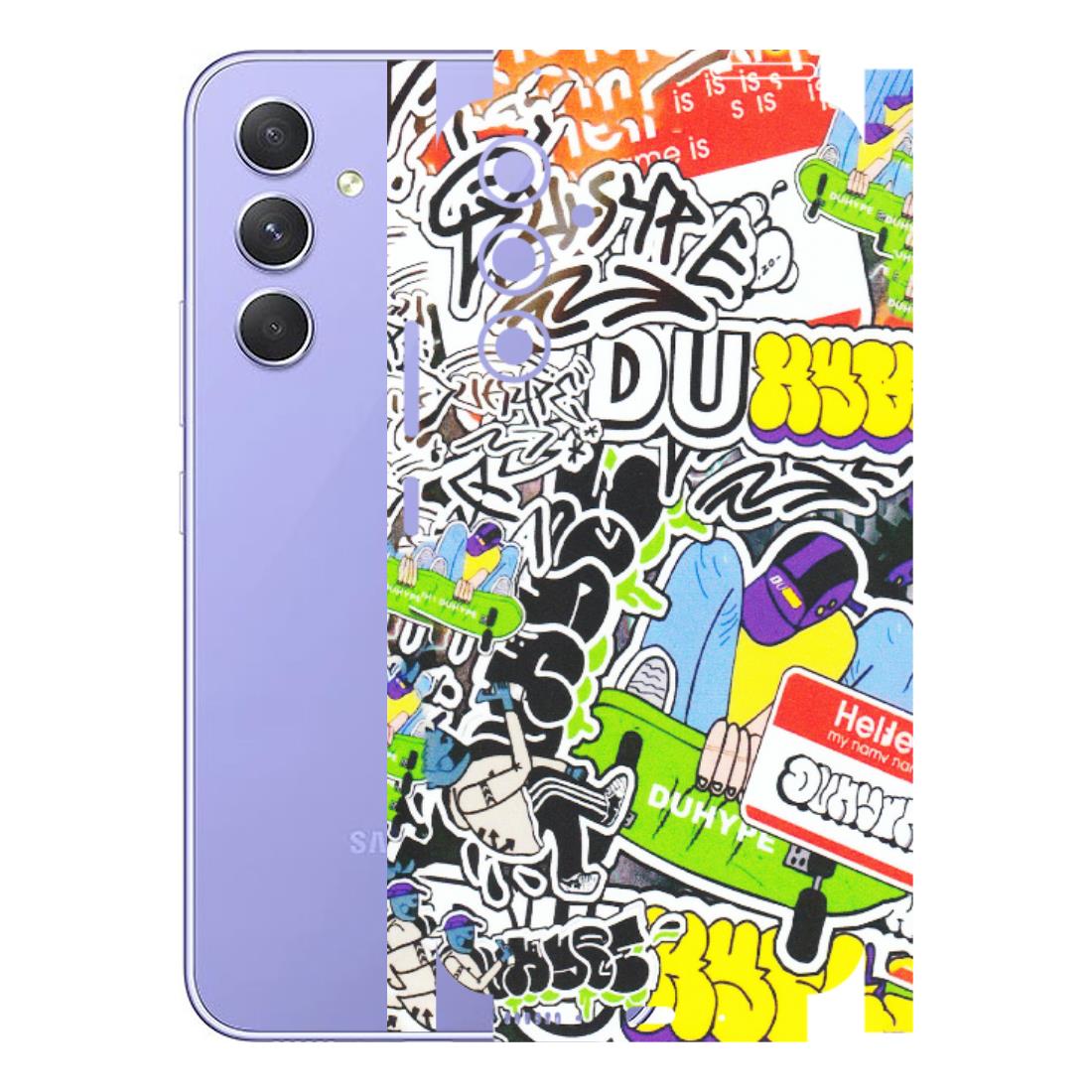 Samsung A/S Series Phone Skins (All Models) - Dope Graffiti - Matte Finish (M-61) Samsung Galaxy A54 (5G)
