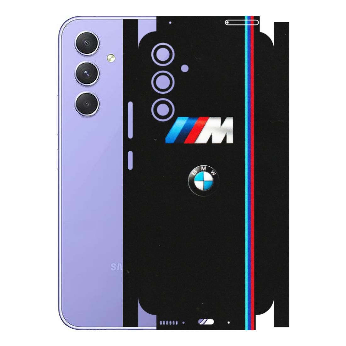 Samsung A/S Series Phone Skins (All Models) - Styling With Black BMW - Matte Finish (M-74) Samsung Galaxy A54 (5G)