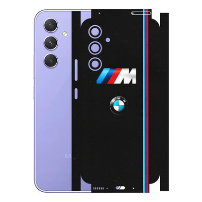 Samsung A/S Series Phone Skins (All Models) - Styling With Black BMW - Matte Finish (M-74) Samsung Galaxy A54 (5G)