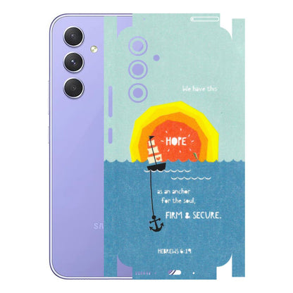 Samsung A/S Series Phone Skins (All Models) - A Beautiful Sunset of Hope - Matte Finish (M-75) Samsung Galaxy A54 (5G)