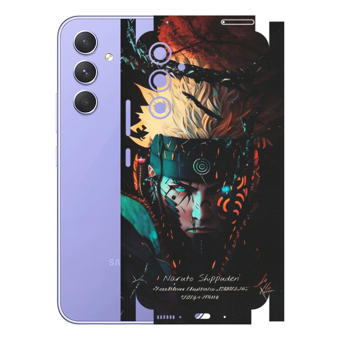 Samsung A/S Series Phone Skins (All Models) - Naruto Shippuden - Matte Finish (M-76) Samsung Galaxy A54 (5G)