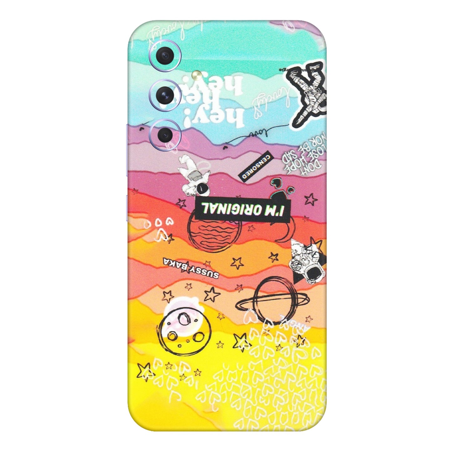 Samsung A/S Series Phone Skins (All Models) - The Original Astronaut - Matte Finish (M-79) Samsung Galaxy A54 (5G)