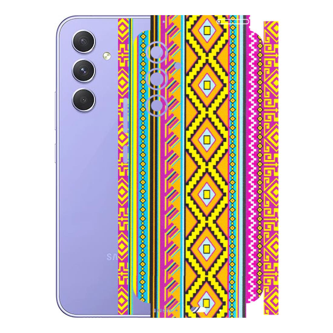 Samsung A/S Series Phone Skins (All Models) - Thai illustration - Matte Finish (M-89) Samsung Galaxy A54 (5G)