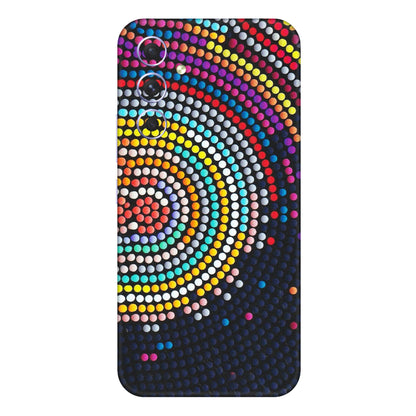 Samsung A/S Series Phone Skins (All Models) - Rainbow Dot Mandala - Matte Finish (M-97) Samsung Galaxy A54 (5G)