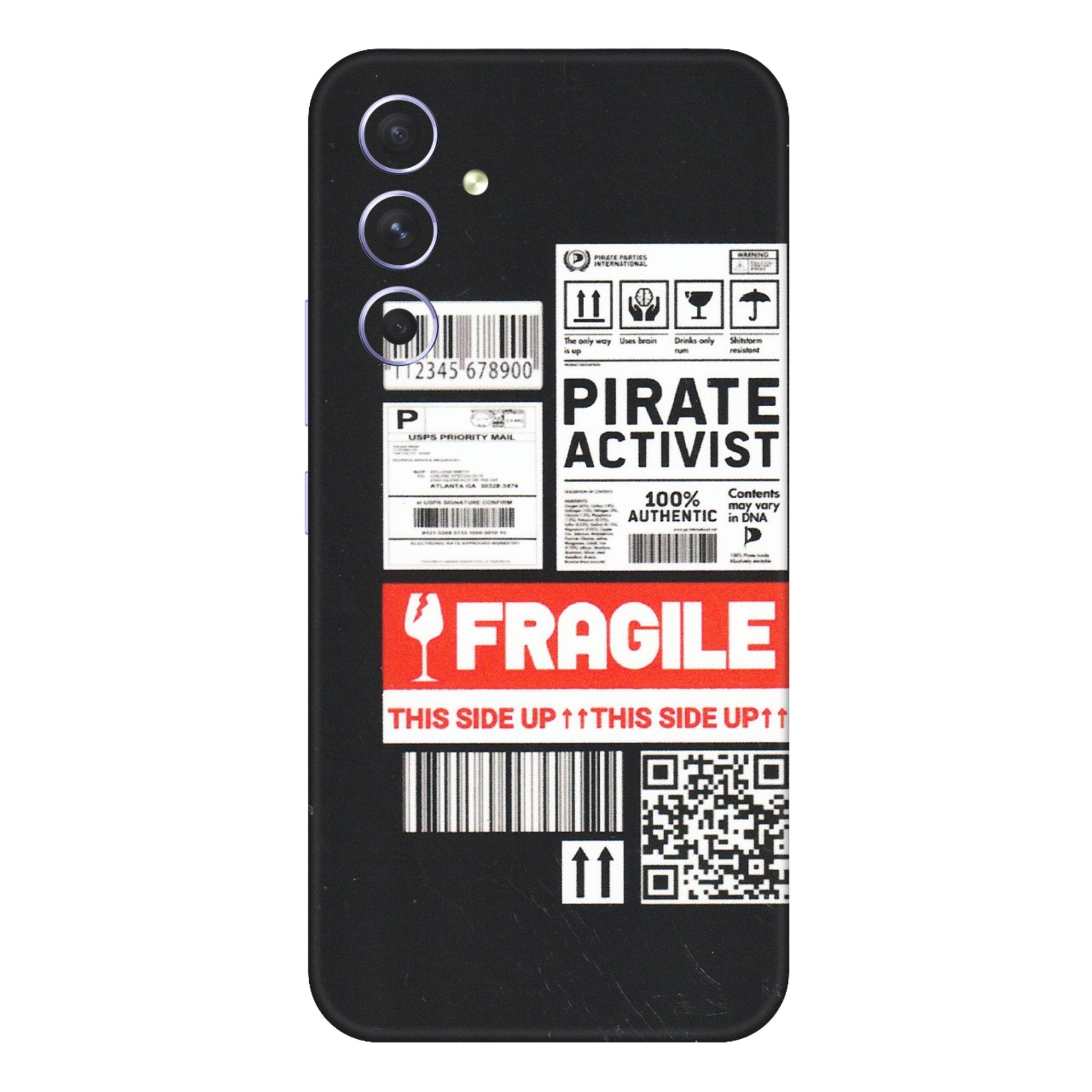 Samsung A/S Series Phone Skins (All Models) - Handle With Care - Matte Finish (M-99) Samsung Galaxy A54 (5G)