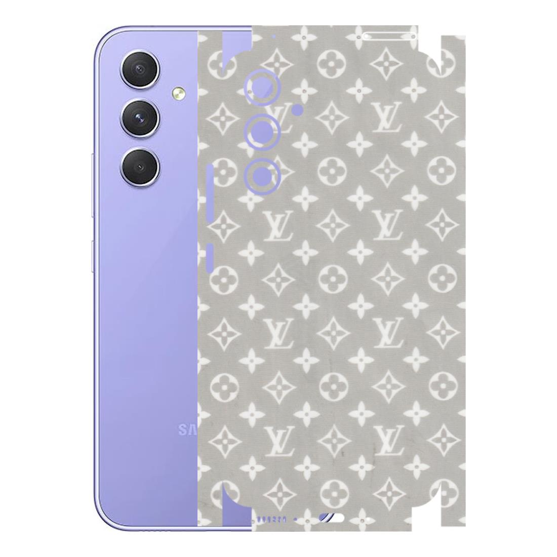 Samsung A/S Series Phone Skins (All Models) - Luxury Brands Logo - Transparent Finish (T-07) Samsung Galaxy A54 (5G)