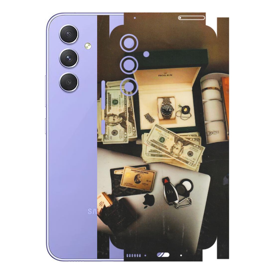 Samsung A/S Series Phone Skins (All Models) - Luxury Lifestyle - Transparent Finish (T-11) Samsung Galaxy A54 (5G)