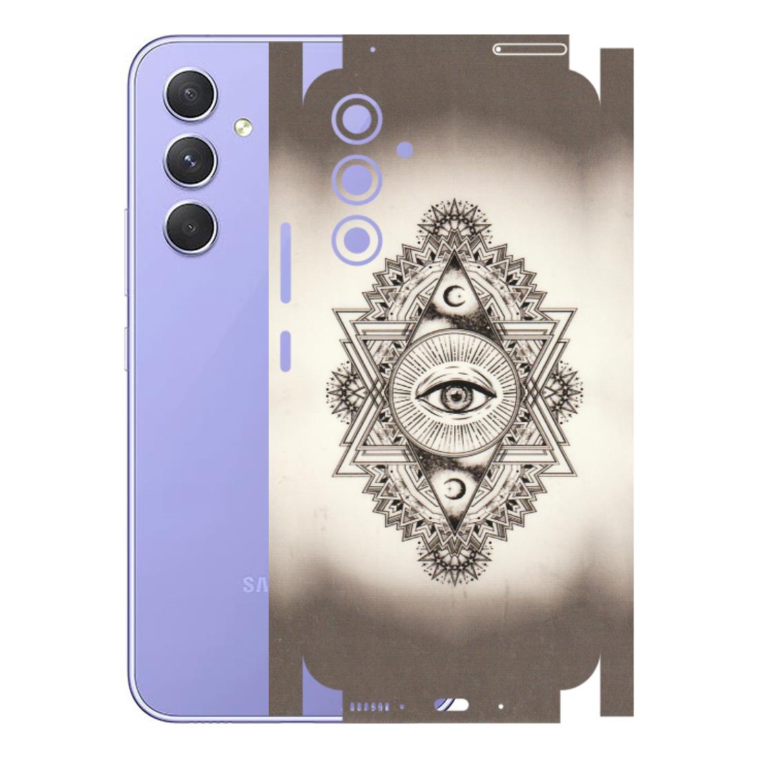 Samsung A/S Series Phone Skins (All Models) - Illuminati Great Eye - Transparent Finish (T-14) Samsung Galaxy A54 (5G)