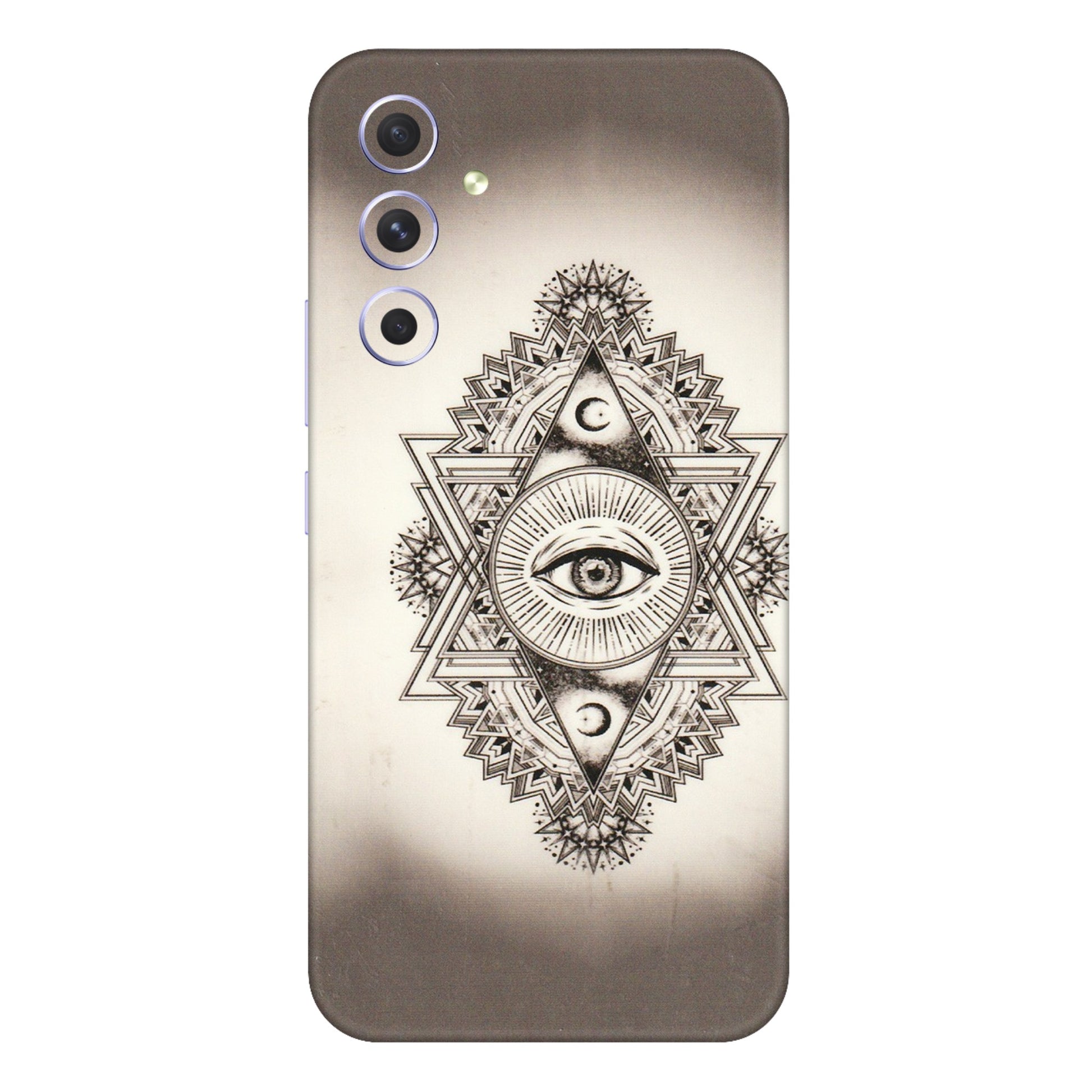 Samsung A/S Series Phone Skins (All Models) - Illuminati Great Eye - Transparent Finish (T-14) Samsung Galaxy A54 (5G)
