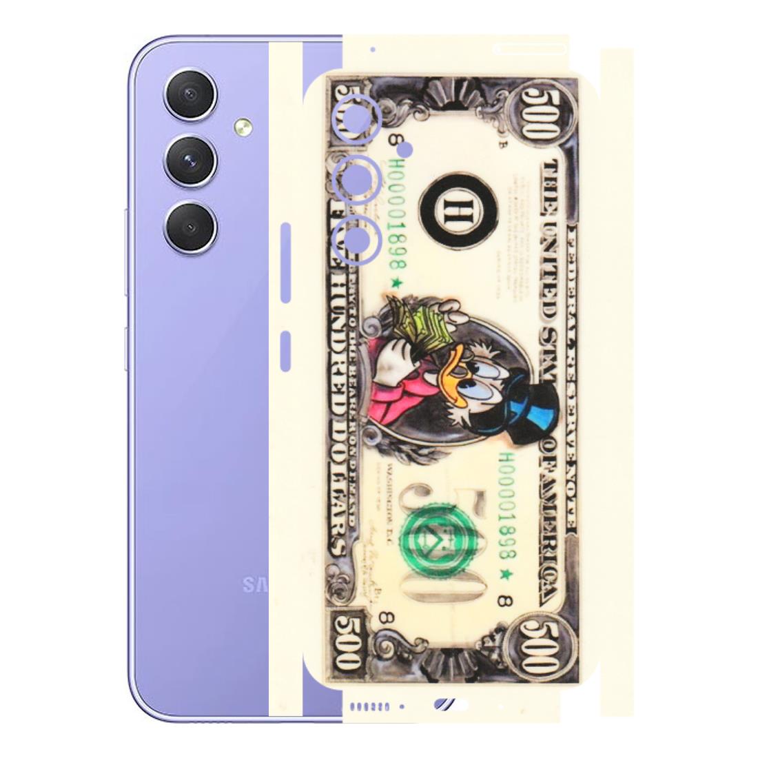 Samsung A/S Series Phone Skins (All Models) - Five Hundred Dollar Duck - Transparent Finish (T-15) Samsung Galaxy A54 (5G)