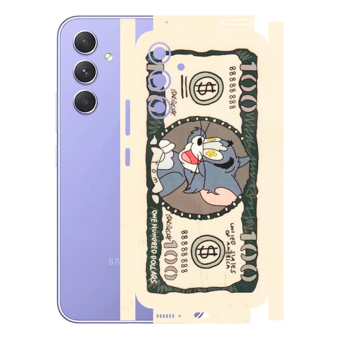 Samsung A/S Series Phone Skins (All Models) - One Hundred Dollar Tom - Transparent Finish (T-16) Samsung Galaxy A54 (5G)