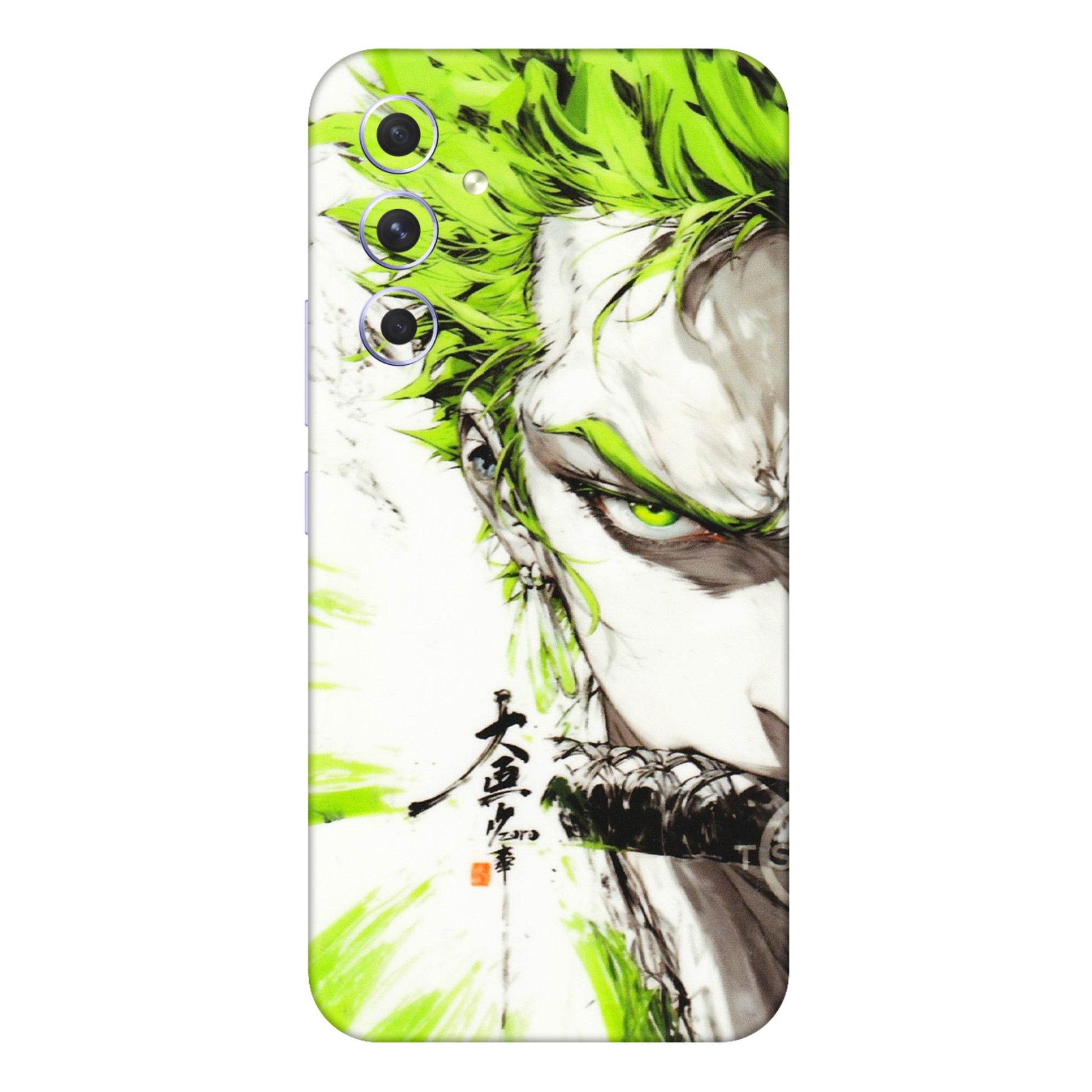 Samsung A/S Series Phone Skins (All Models) - Roro Taku Anime - Transparent Finish (T-18) Samsung Galaxy A54 (5G)