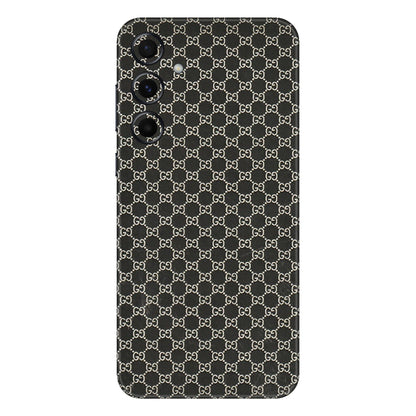 Samsung A/S Series Phone Skins (All Models) - Black G Print - 3D Embossed Finish (L-109) Samsung Galaxy A55 (5G)