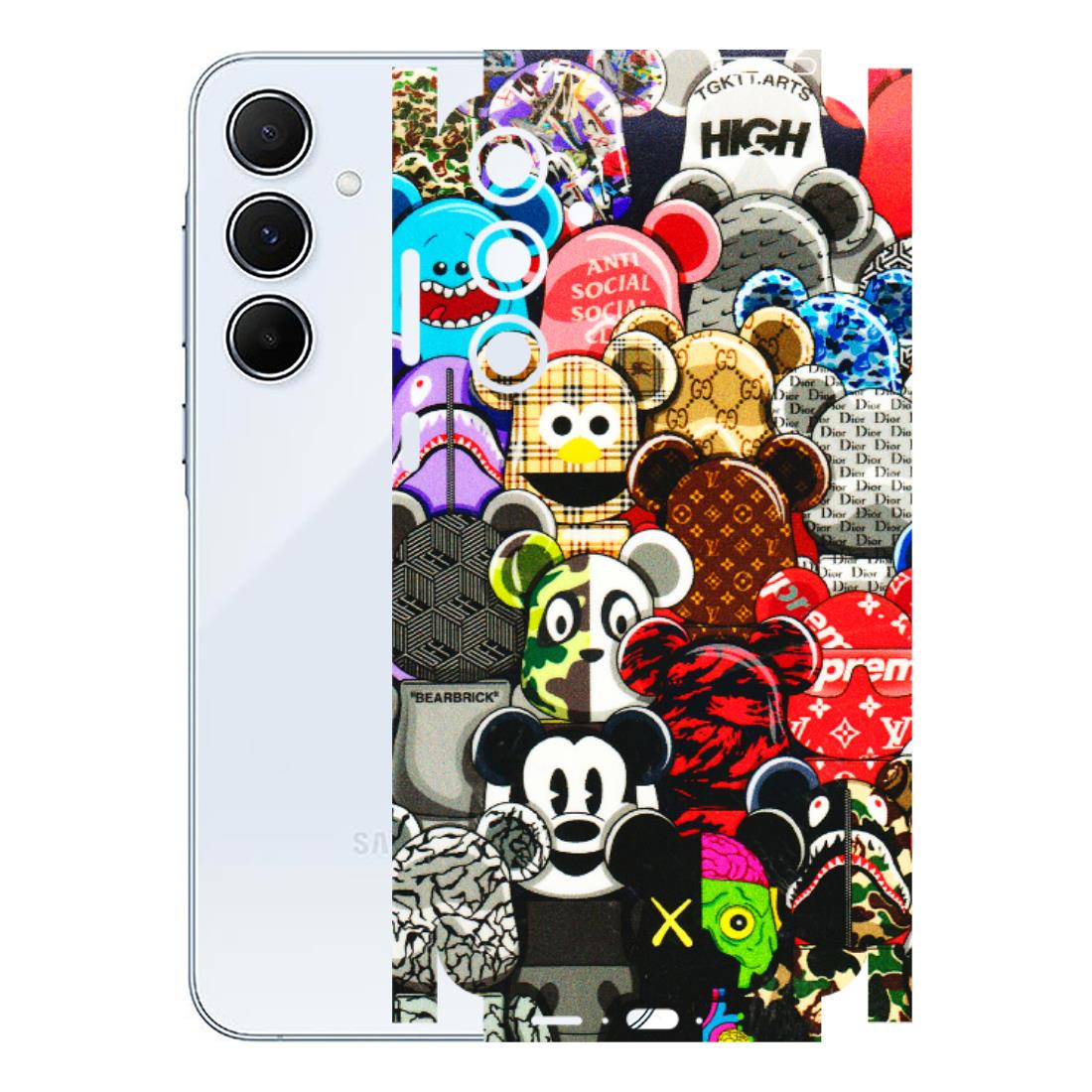 Samsung A/S Series Phone Skins (All Models) - More Mickey Mouses - 3D Embossed Finish (L-118) Samsung Galaxy A55 (5G)