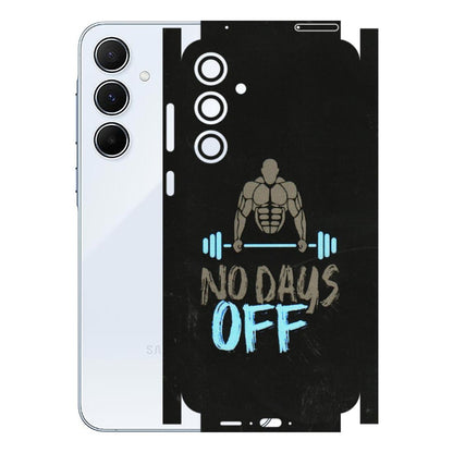 Samsung A/S Series Phone Skins (All Models) - Gym Lover - 3D Embossed Finish (L-127) Samsung Galaxy A55 (5G)