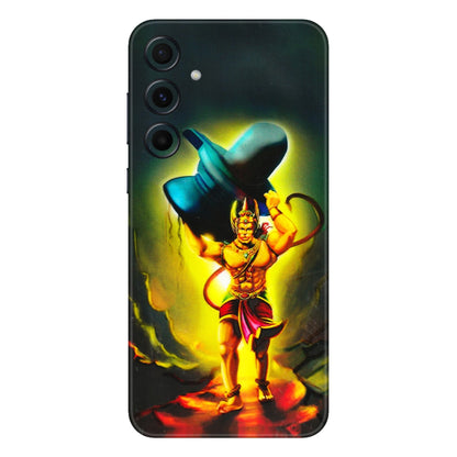 Samsung A/S Series Phone Skins (All Models) - Hanuman Ji - 3D Embossed Finish (L-128) Samsung Galaxy A55 (5G)