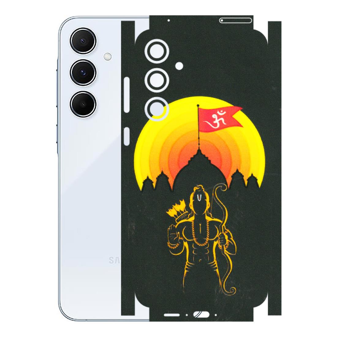 Samsung A/S Series Phone Skins (All Models) - Lord Ram - 3D Embossed Finish (L-132) Samsung Galaxy A55 (5G)