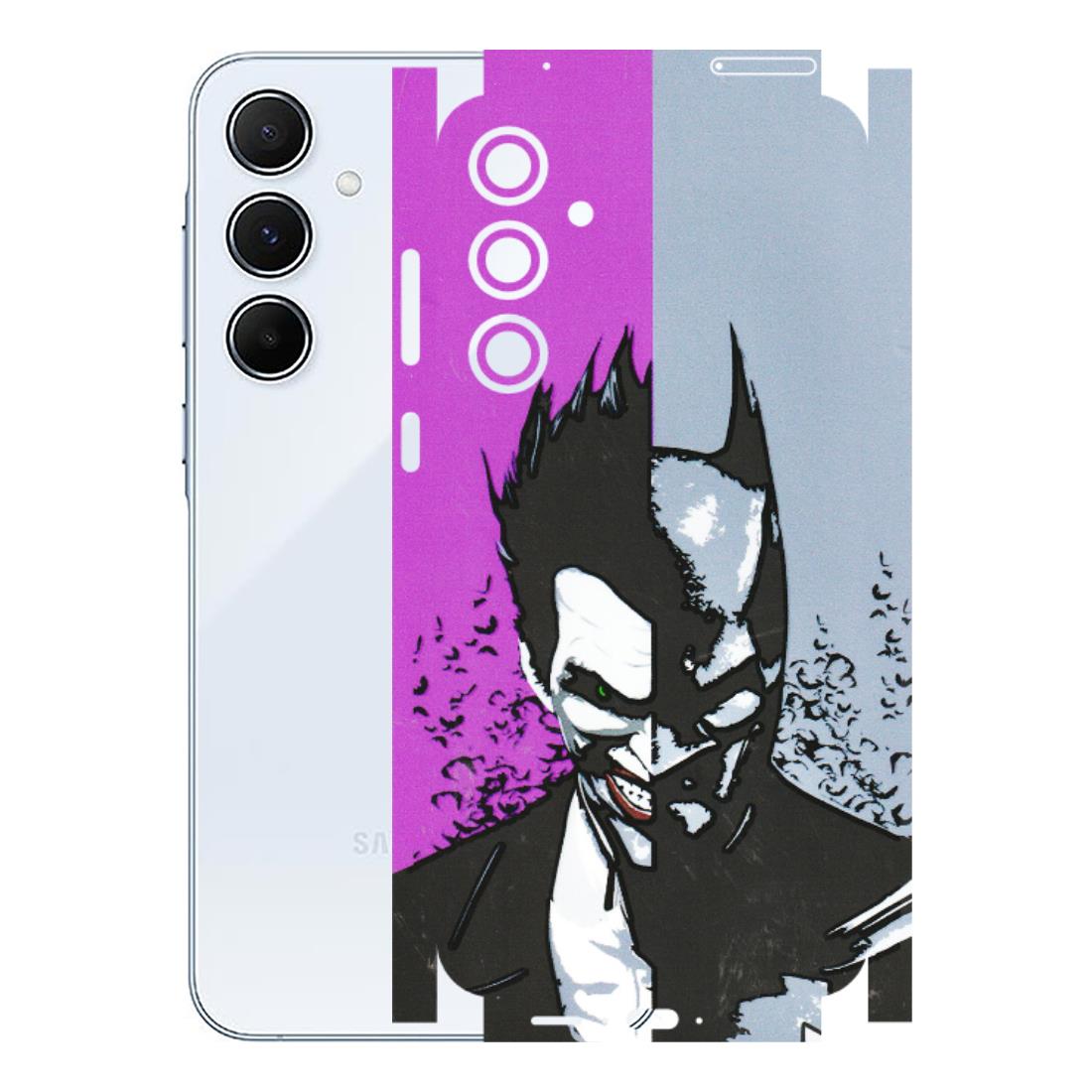 Samsung A/S Series Phone Skins (All Models) - Batman & Joker - 3D Embossed Finish (L-143) Samsung Galaxy A55 (5G)