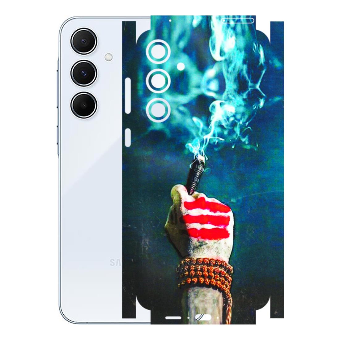 Samsung A/S Series Phone Skins (All Models) - Mahadev Bhakt - 3D Embossed Finish (L-146) Samsung Galaxy A55 (5G)
