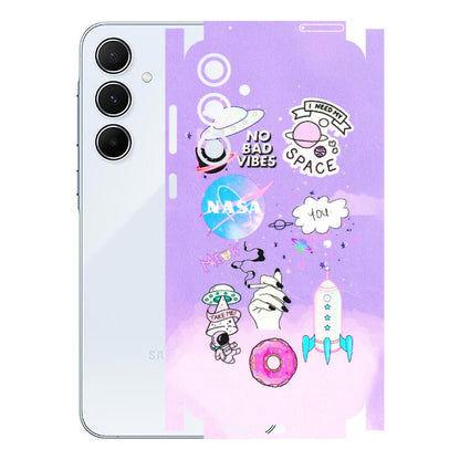 Samsung A/S Series Phone Skins (All Models) - I Need My Nasa Skin - 3D Embossed Finish (L-149) Samsung Galaxy A55 (5G)