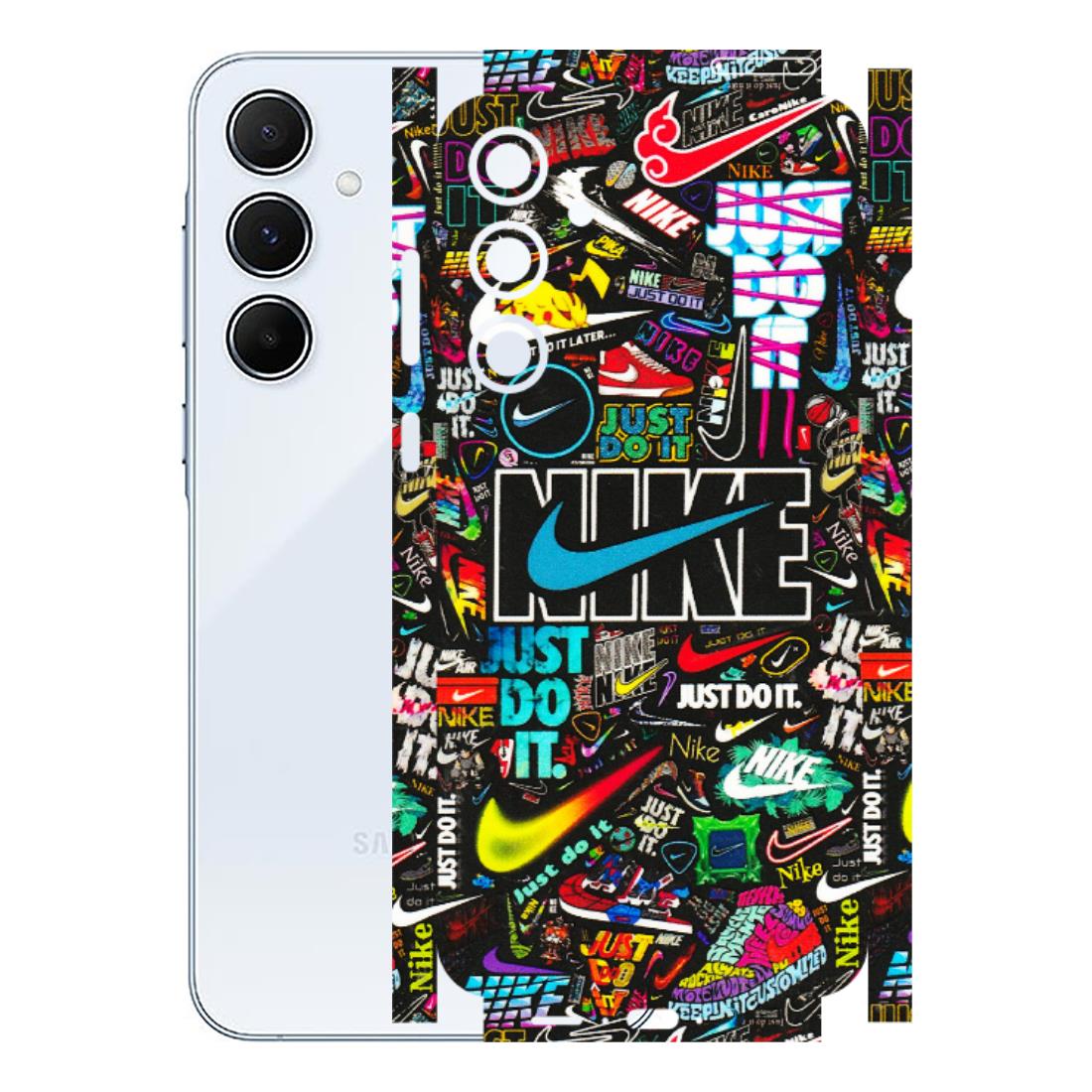 Samsung A/S Series Phone Skins (All Models) - Just Do It Doodles - 3D Embossed Finish (L-166) Samsung Galaxy A55 (5G)