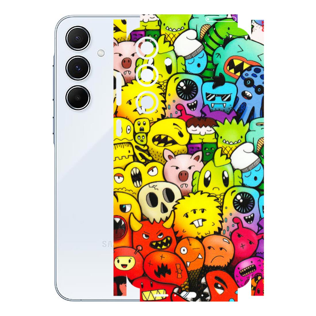 Samsung A/S Series Phone Skins (All Models) - Angry Funkies - 3D Embossed Finish (L-169) Samsung Galaxy A55 (5G)