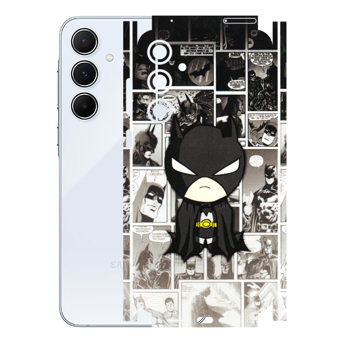 Samsung A/S Series Phone Skins (All Models) - Toon Batman - 3D Embossed Finish (L-182) Samsung Galaxy A55 (5G)