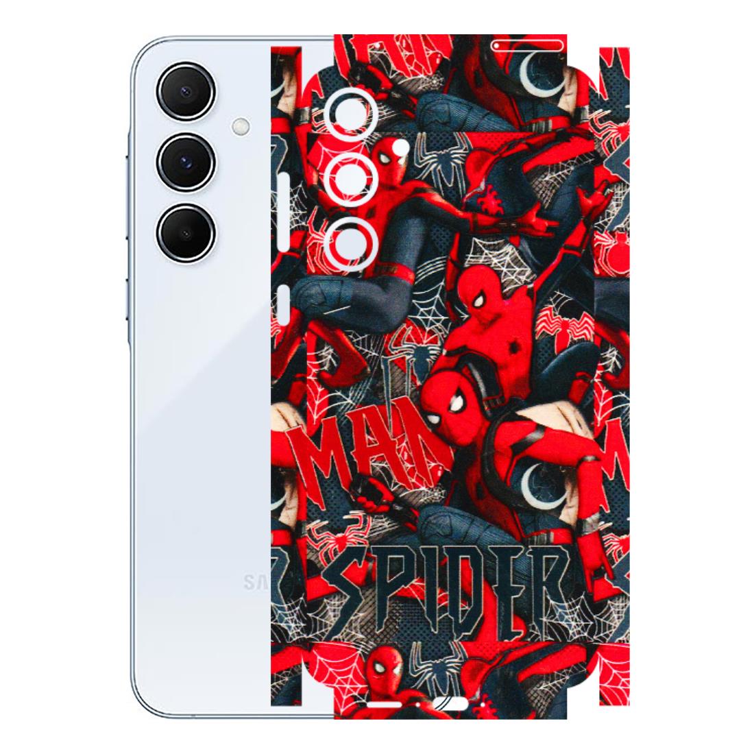 Samsung A/S Series Phone Skins (All Models) - SpiderMan Cool - 3D Embossed Finish (L-188) Samsung Galaxy A55 (5G)