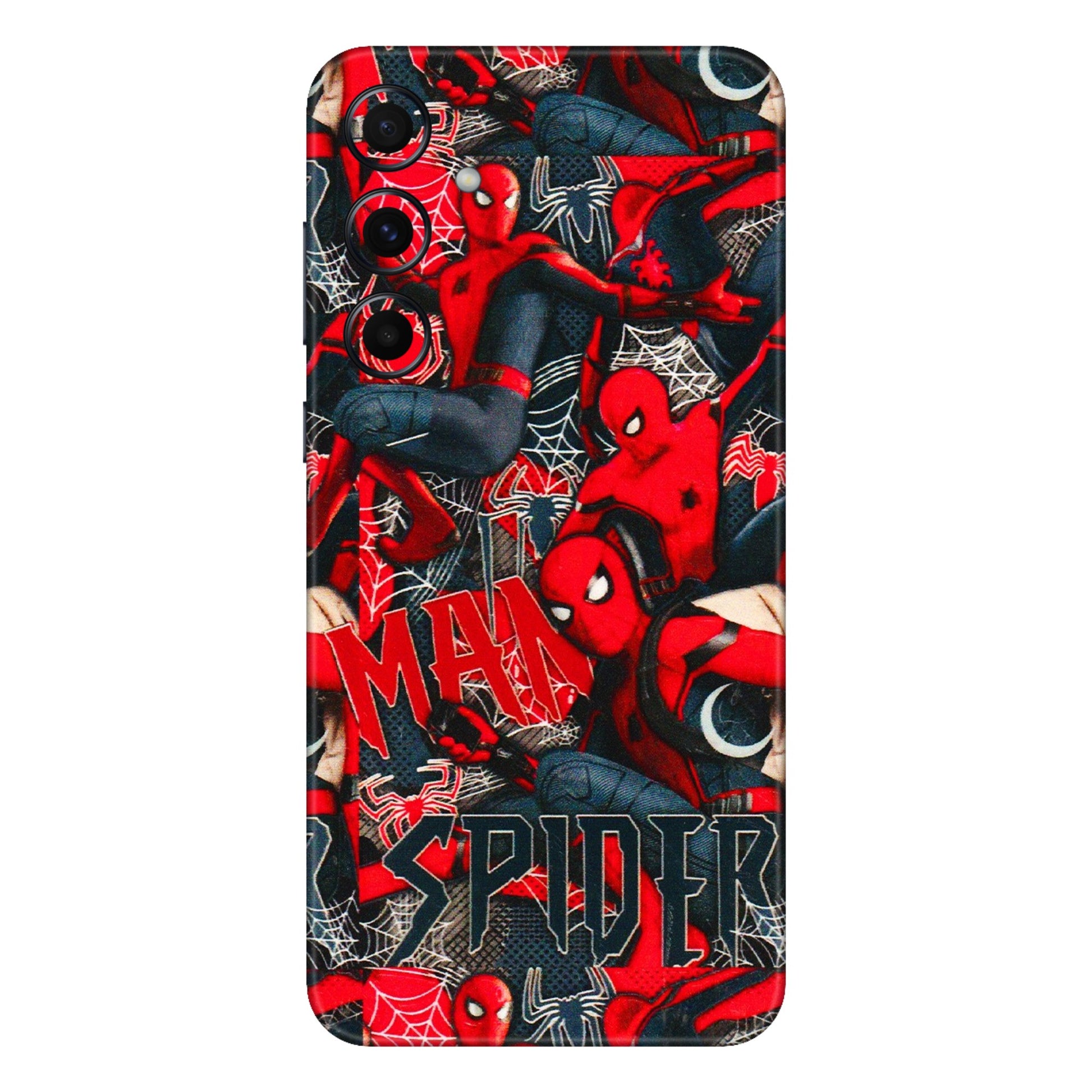 Samsung A/S Series Phone Skins (All Models) - SpiderMan Cool - 3D Embossed Finish (L-188) Samsung Galaxy A55 (5G)