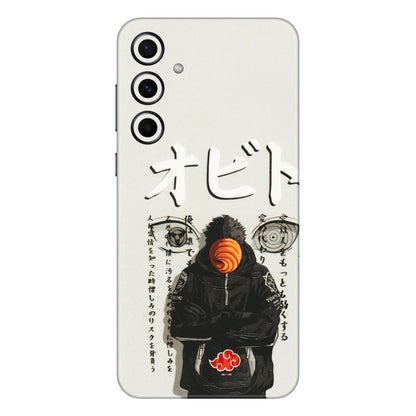 Samsung A/S Series Phone Skins (All Models) - Obito Anime Eye - 3D Embossed Finish (L-19) Samsung Galaxy A55 (5G)