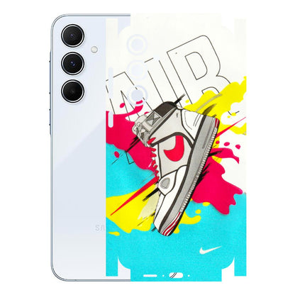 Samsung A/S Series Phone Skins (All Models) - Sneaker - 3D Embossed Finish (L-207) Samsung Galaxy A55 (5G)