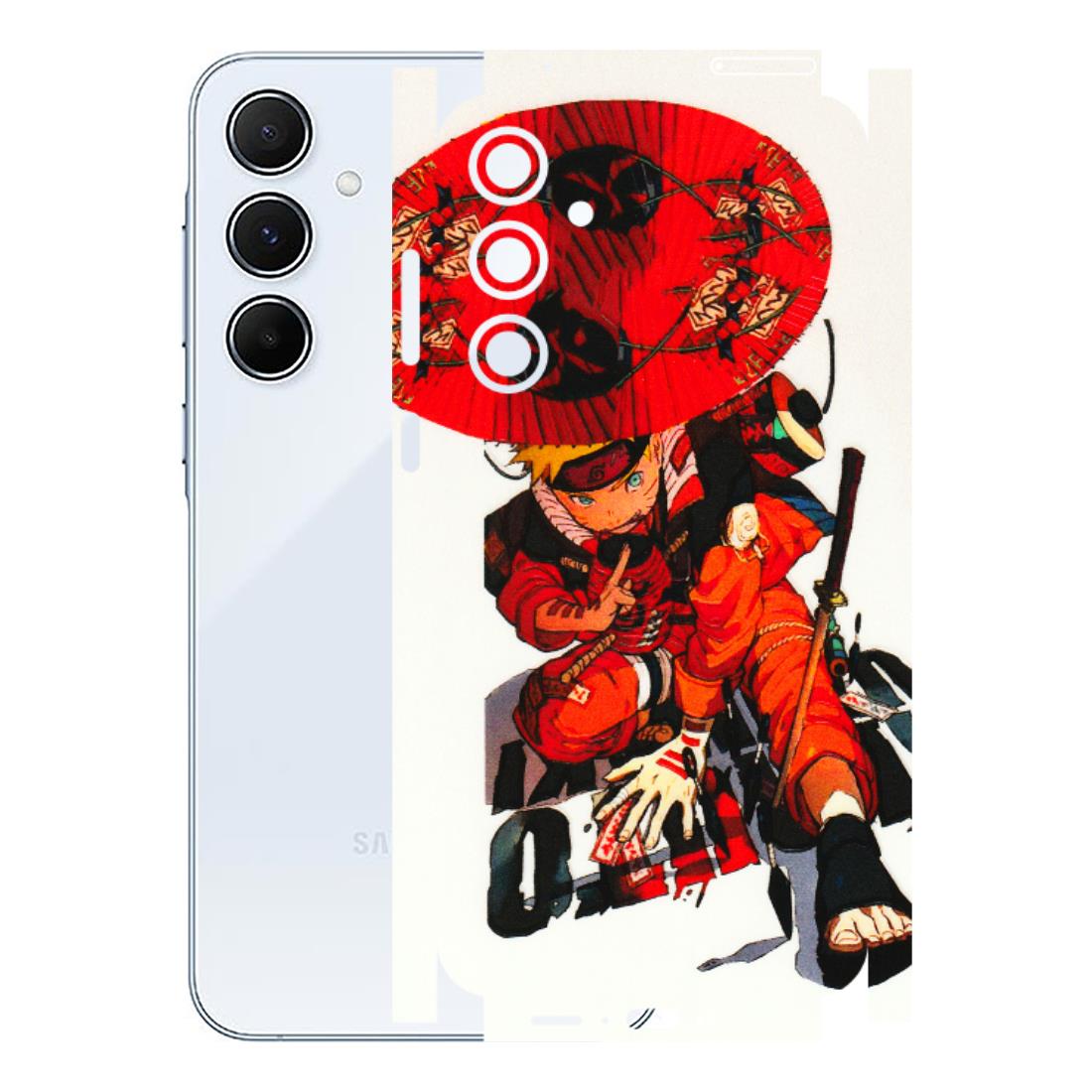 Samsung A/S Series Phone Skins (All Models) - Naruto - 3D Embossed Finish (L-208) Samsung Galaxy A55 (5G)