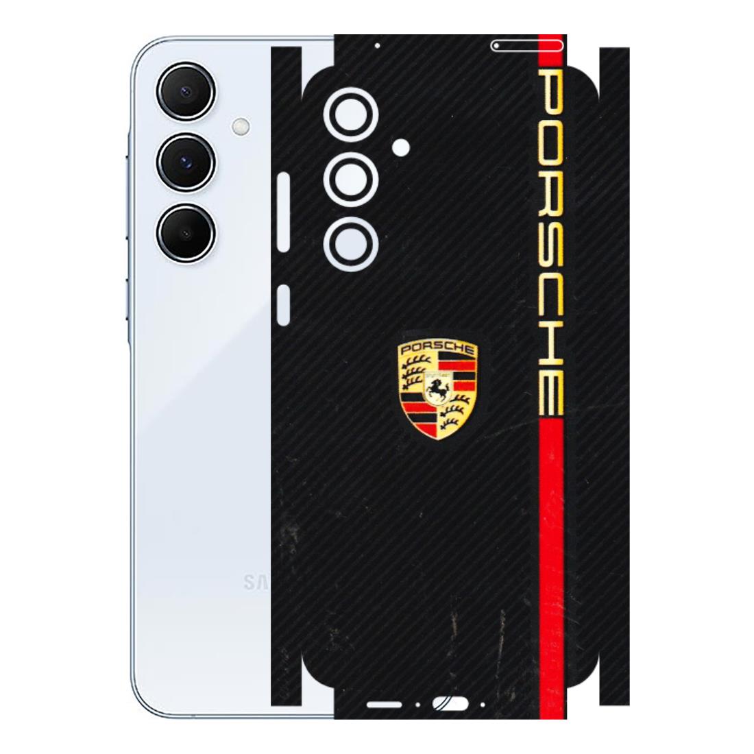 Samsung A/S Series Phone Skins (All Models) - Premium Porsche - 3D Embossed Finish (L-225) Samsung Galaxy A55 (5G)
