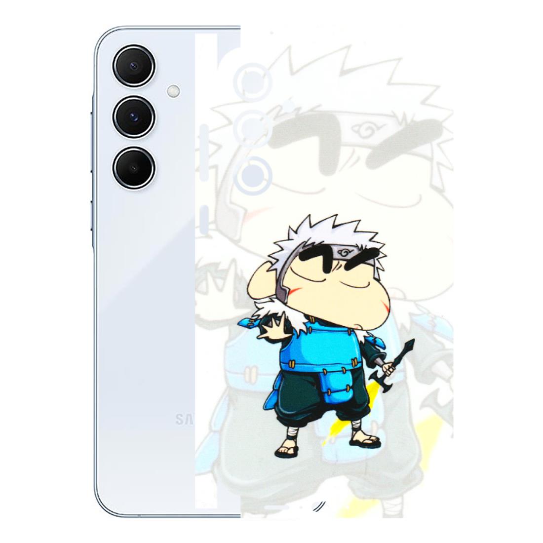 Samsung A/S Series Phone Skins (All Models) - Angry Young Shinchan - 3D Embossed Finish (L-226) Samsung Galaxy A55 (5G)