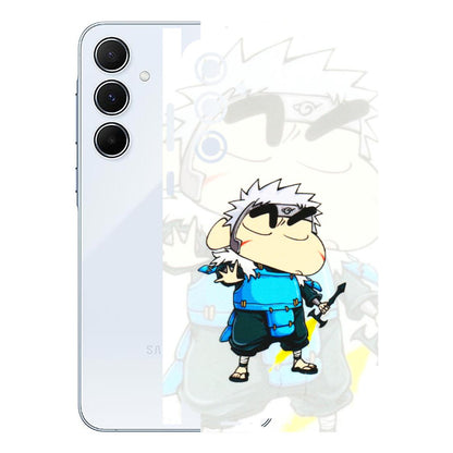 Samsung A/S Series Phone Skins (All Models) - Angry Young Shinchan - 3D Embossed Finish (L-226) Samsung Galaxy A55 (5G)