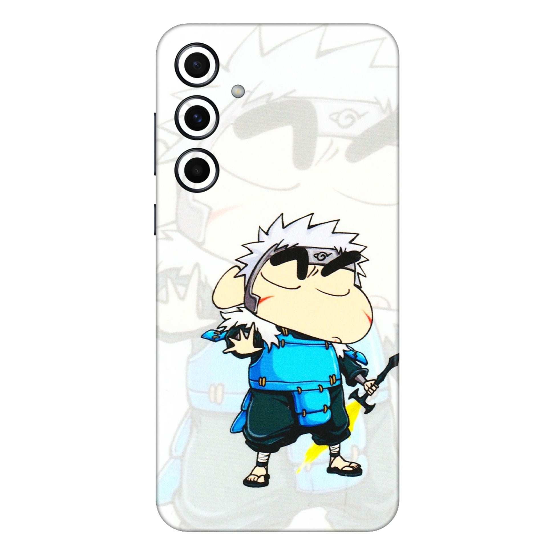 Samsung A/S Series Phone Skins (All Models) - Angry Young Shinchan - 3D Embossed Finish (L-226) Samsung Galaxy A55 (5G)