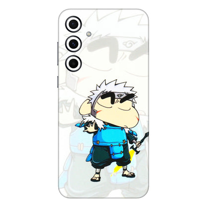 Samsung A/S Series Phone Skins (All Models) - Angry Young Shinchan - 3D Embossed Finish (L-226) Samsung Galaxy A55 (5G)