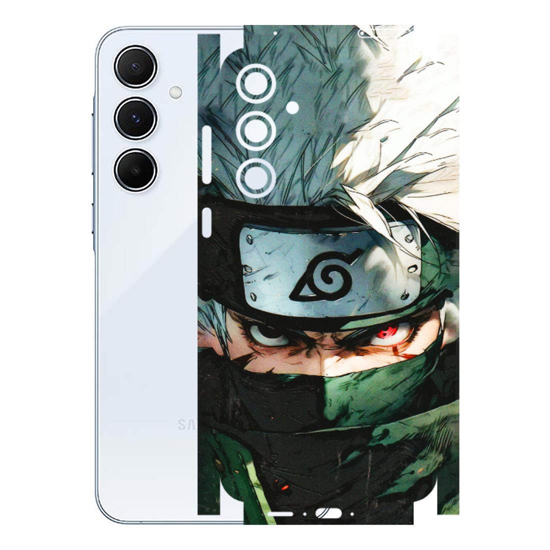 Samsung A/S Series Phone Skins (All Models) - Kakashi Red Eye Focus - 3D Embossed Finish (L-227) Samsung Galaxy A55 (5G)