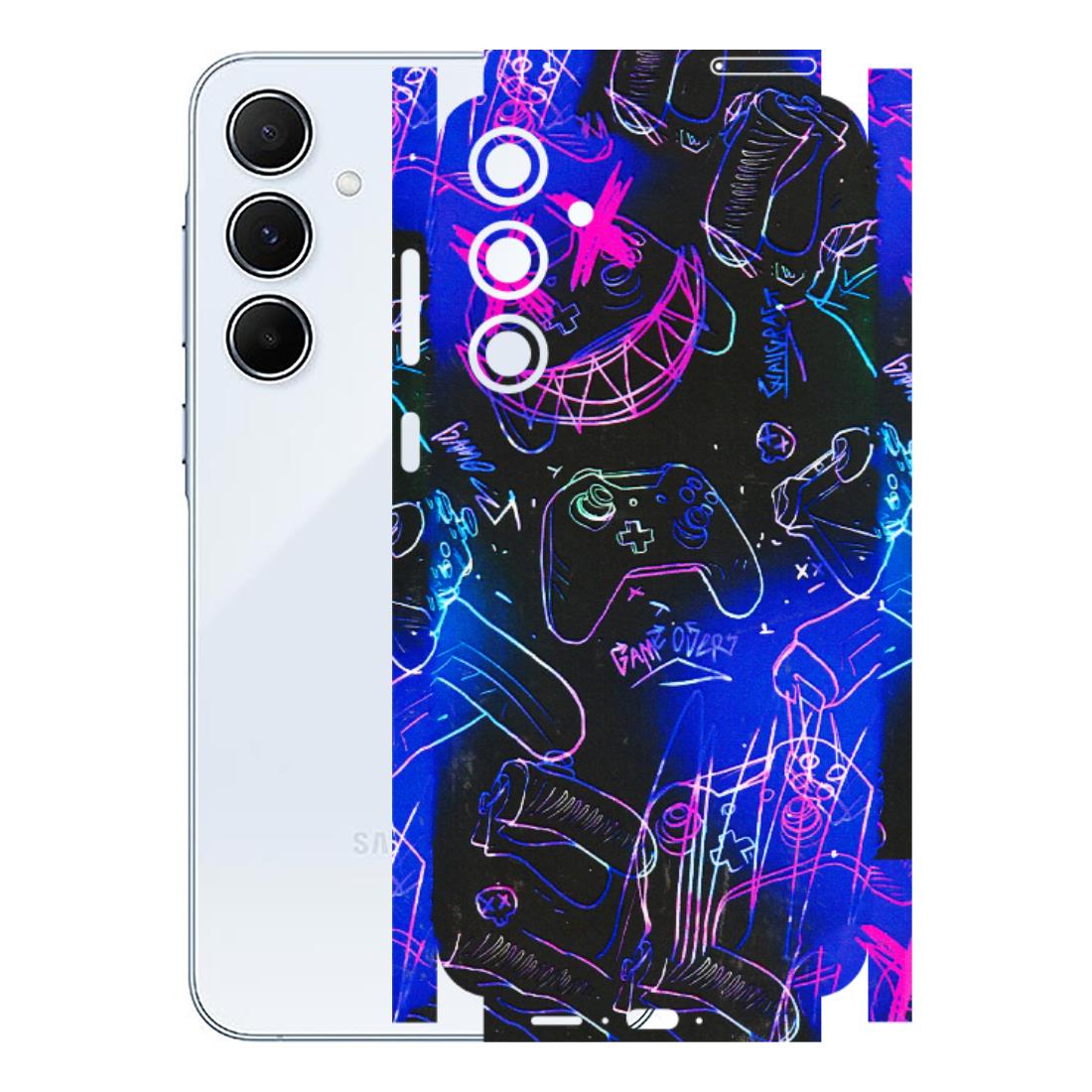 Samsung A/S Series Phone Skins (All Models) - Gamers Paradise - 3D Embossed Finish (L-258) Samsung Galaxy A55 (5G)