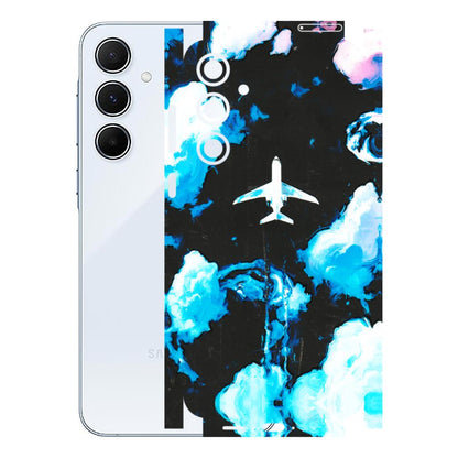 Samsung A/S Series Phone Skins (All Models) - Travel In Airline - 3D Embossed Finish (L-264) Samsung Galaxy A55 (5G)