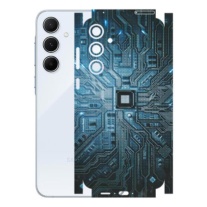 Samsung A/S Series Phone Skins (All Models) - Original Circuit - 3D Embossed Finish (L-267) Samsung Galaxy A55 (5G)