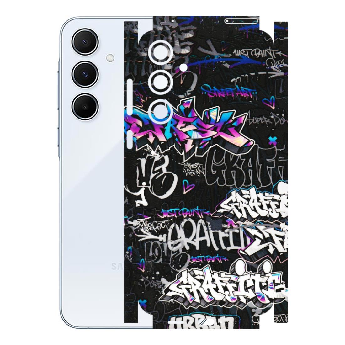 Samsung A/S Series Phone Skins (All Models) - Graffiti Killer - 3D Embossed Finish (L-274) Samsung Galaxy A55 (5G)