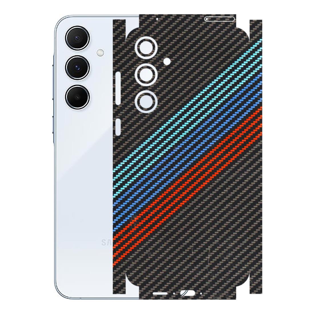 Samsung A/S Series Phone Skins (All Models) - Carbon BM - 3D Embossed Finish (L-302) Samsung Galaxy A55 (5G)