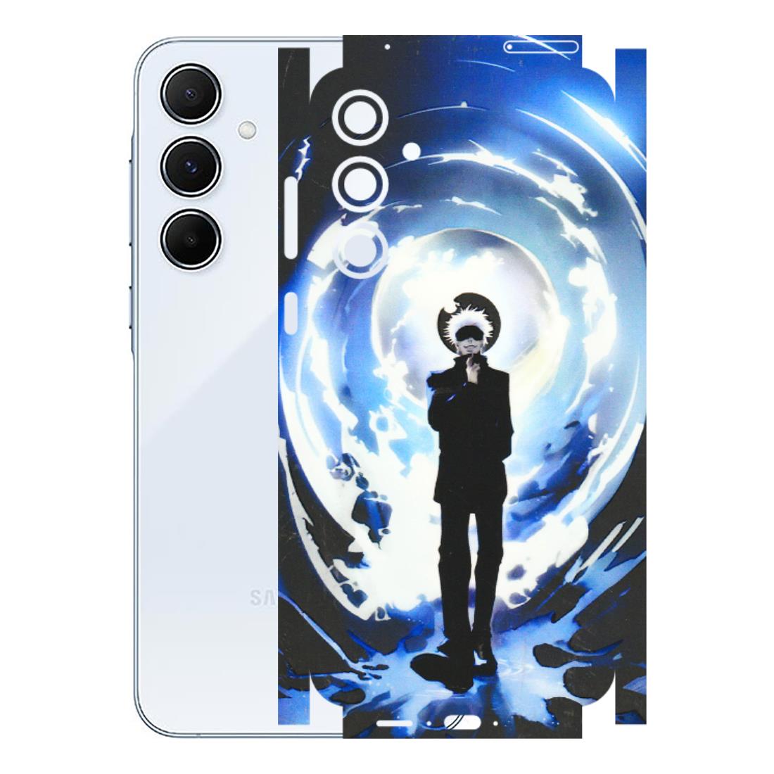 Samsung A/S Series Phone Skins (All Models) - Jujustu Kaisen Anime Manga - 3D Embossed Finish (L-317) Samsung Galaxy A55 (5G)