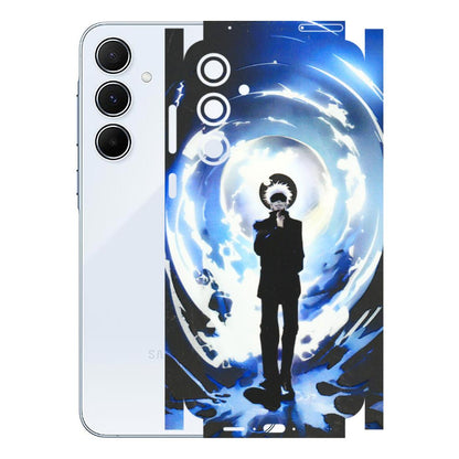 Samsung A/S Series Phone Skins (All Models) - Jujustu Kaisen Anime Manga - 3D Embossed Finish (L-317) Samsung Galaxy A55 (5G)